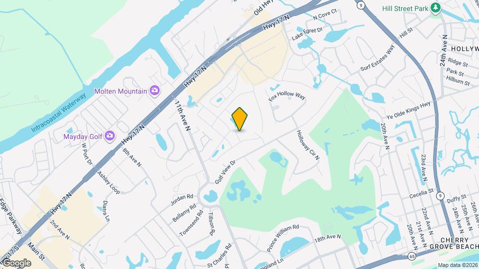 1317 Captain Hooks Wy Map and Location Details