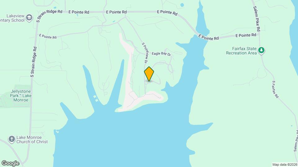 1894 E Bay Pointe Dr Map and Location Details