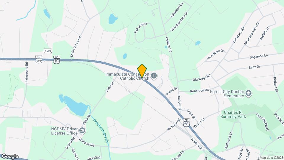 1095 W Main St Mapa y Detalles de la Ubicación