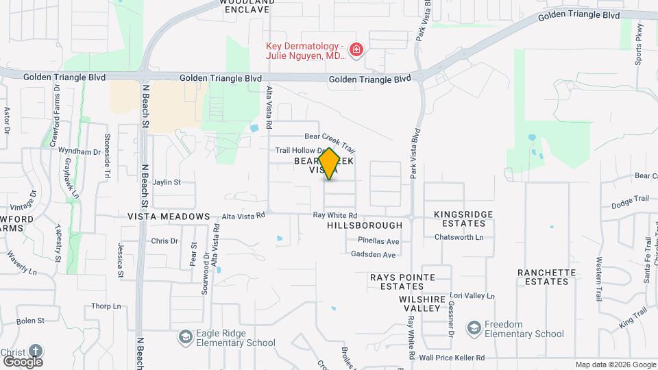 4908 Meadow Trails Dr Mapa y Detalles de la Ubicación