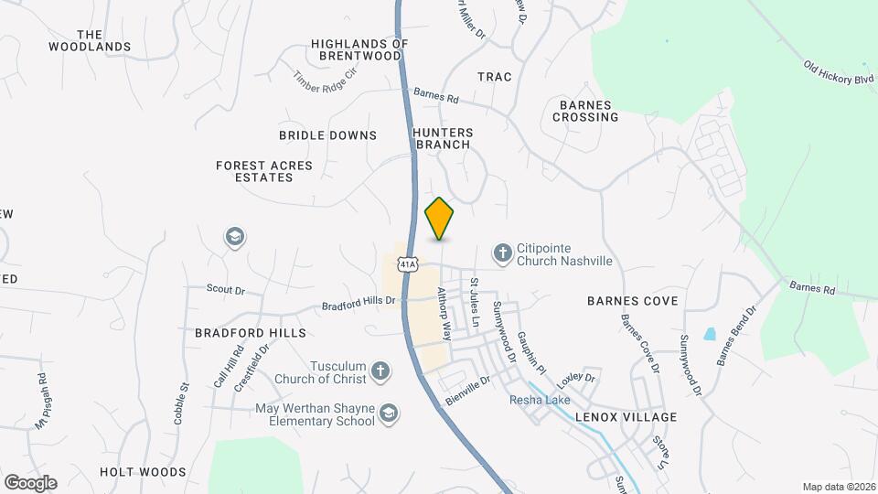 7222 Althorp Way Map and Location Details