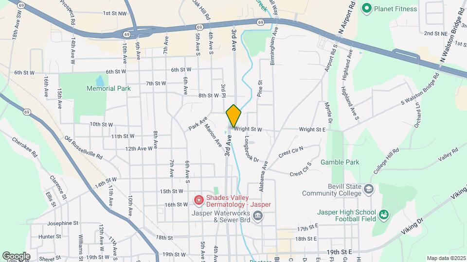 209 Wright St W Map and Location Details