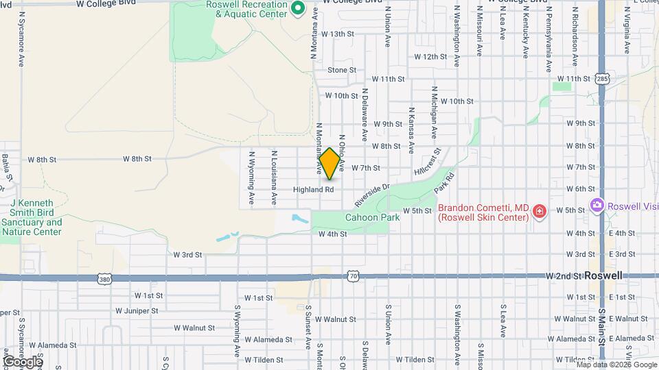 1207 Highland Apt C Rd Map and Location Details