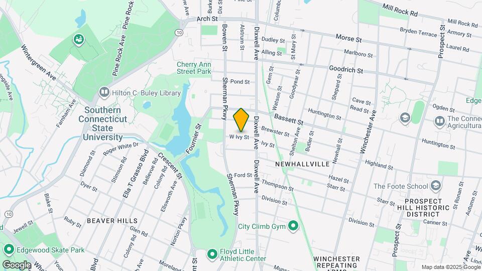 253 W Ivy St Mapa y Detalles de la Ubicación