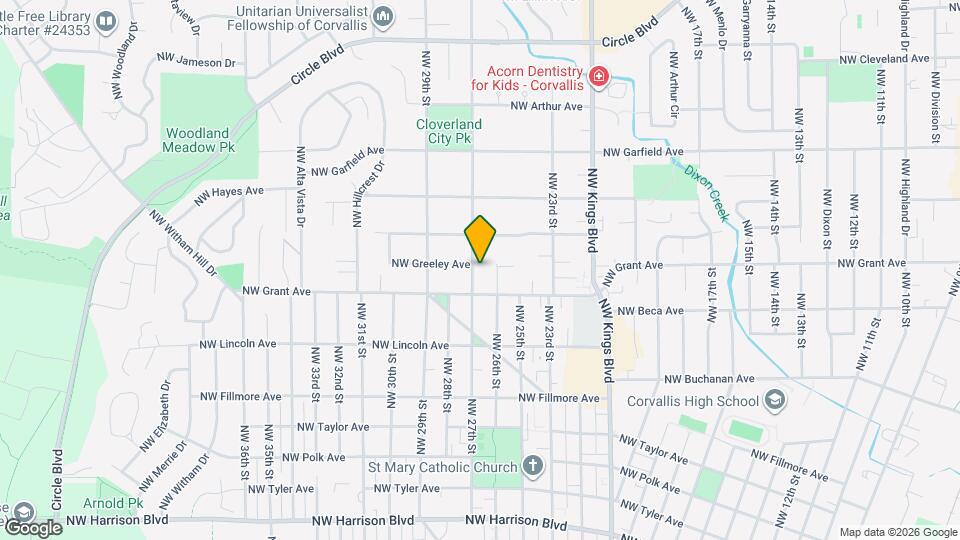 1235 NW 27th St Map and Location Details