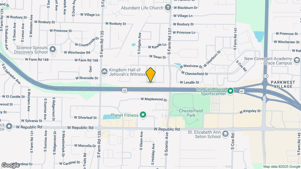 2810 W Lasalle St Map and Location Details