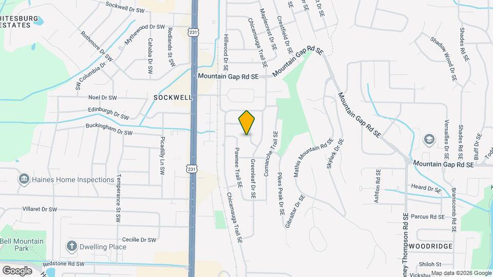 317 Rosemont Rd SE Map and Location Details