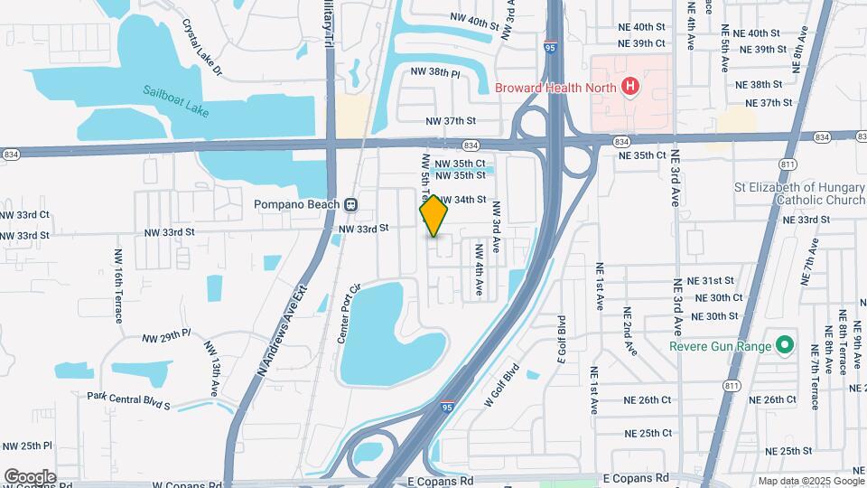 3200 NW 5th Terrace Mapa y Detalles de la Ubicación
