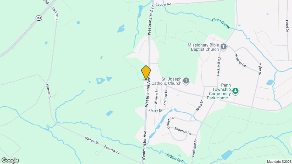 975 Westminster Ave Map and Location Details