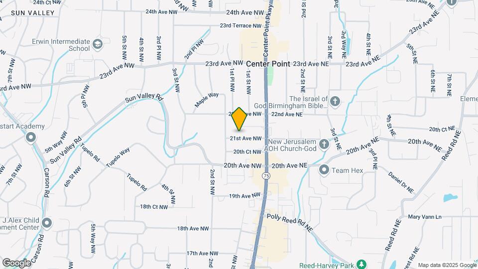 104 21st Ave NW Map and Location Details