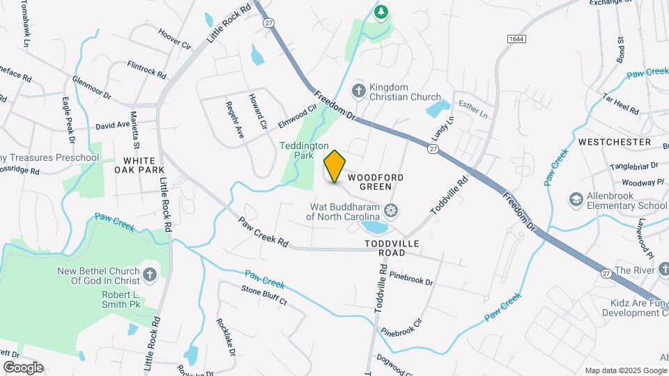 1929 Teddington Dr Map and Location Details