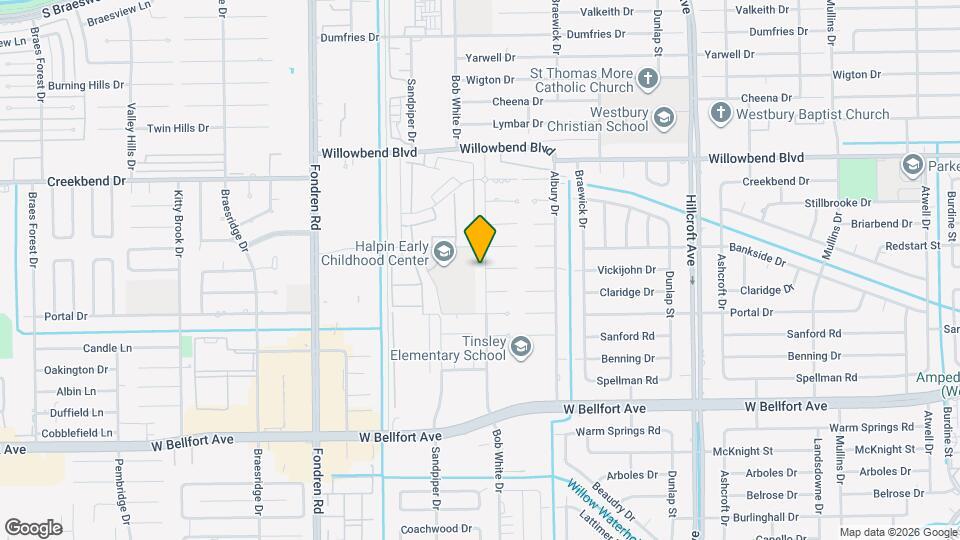 10902 Bob White Dr Map and Location Details
