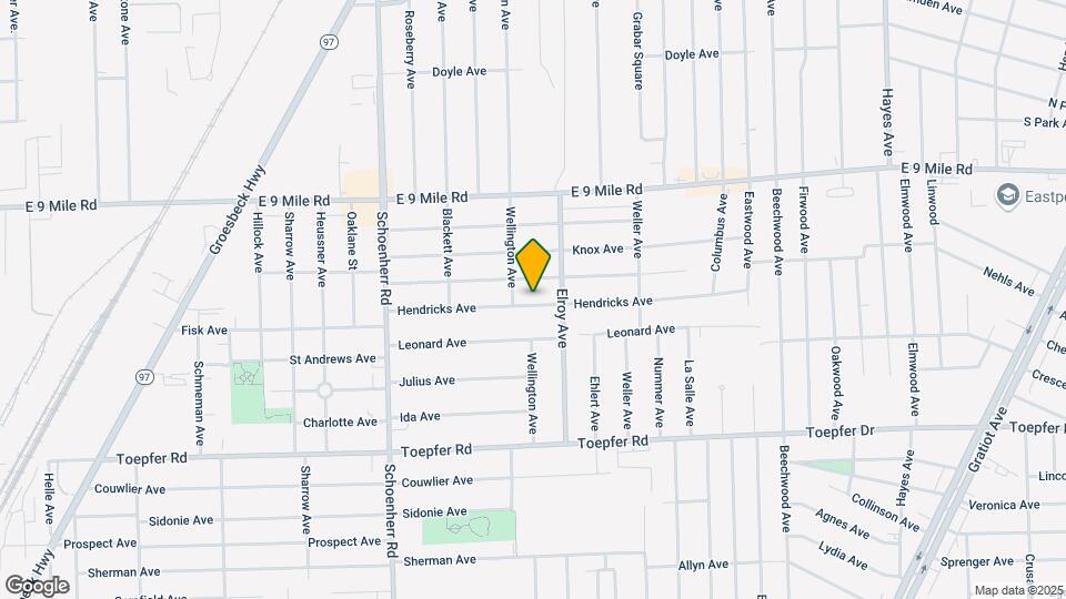 14031 Hendricks Ave Mapa y Detalles de la Ubicación