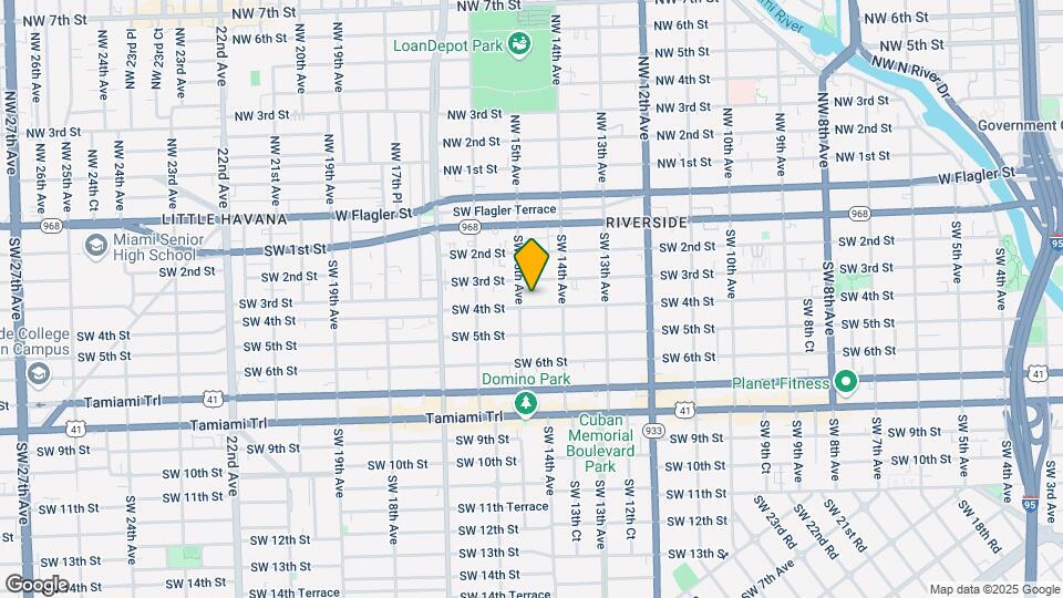 1465 SW 4th St Map and Location Details