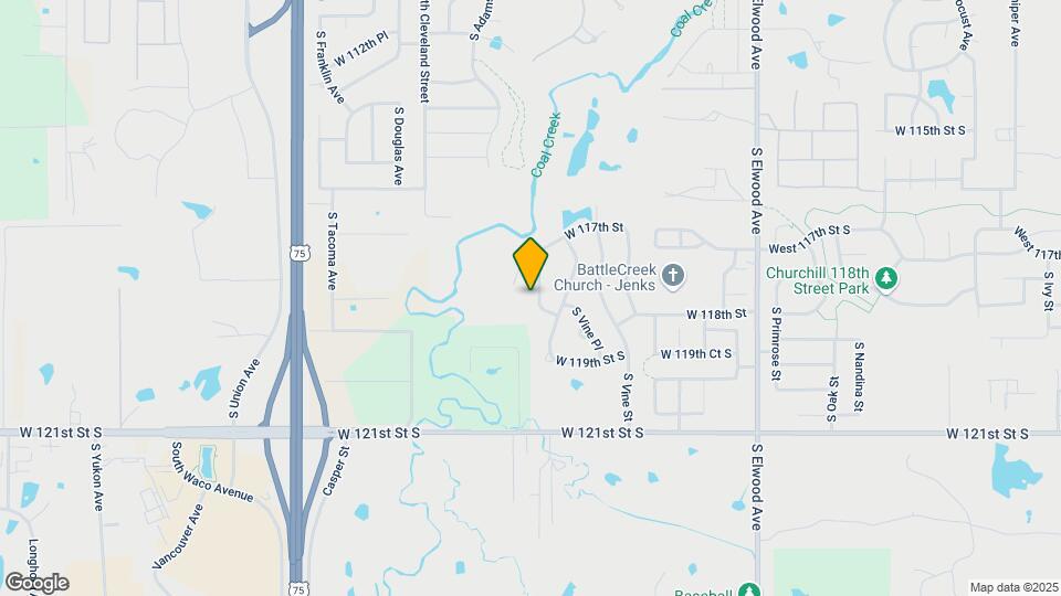 11716 S Willow Pl Map and Location Details