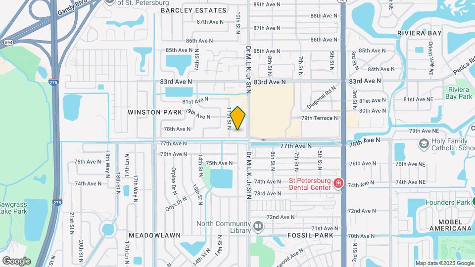 1001 77th Ave N, Unit 205 Map and Location Details