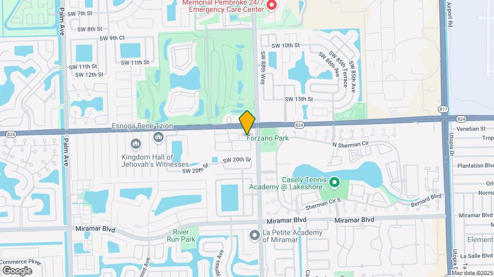 8915 SW 18th St Map and Location Details