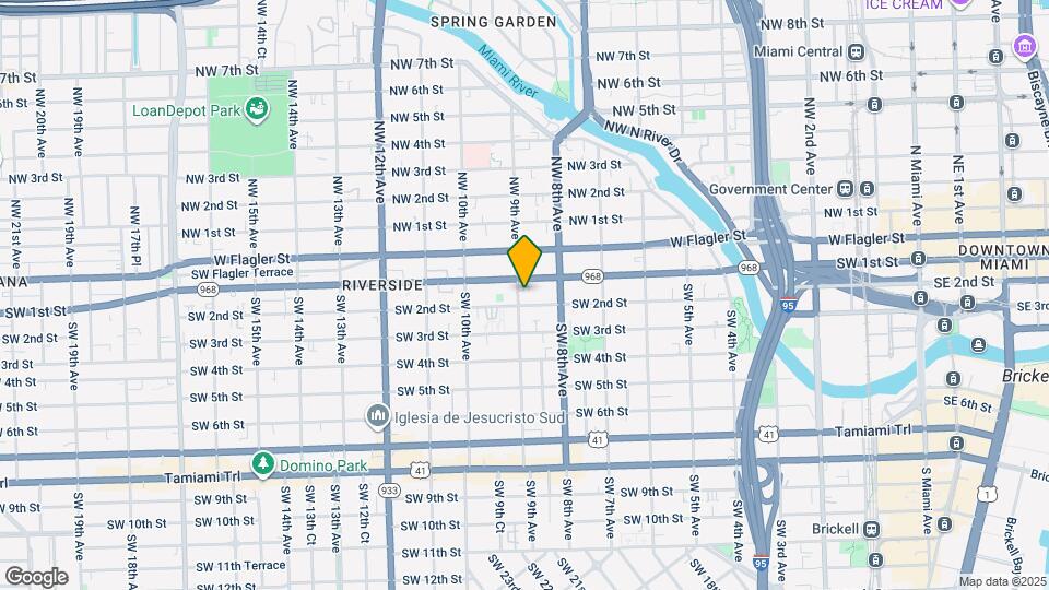 129 SW 9th Ave Map and Location Details