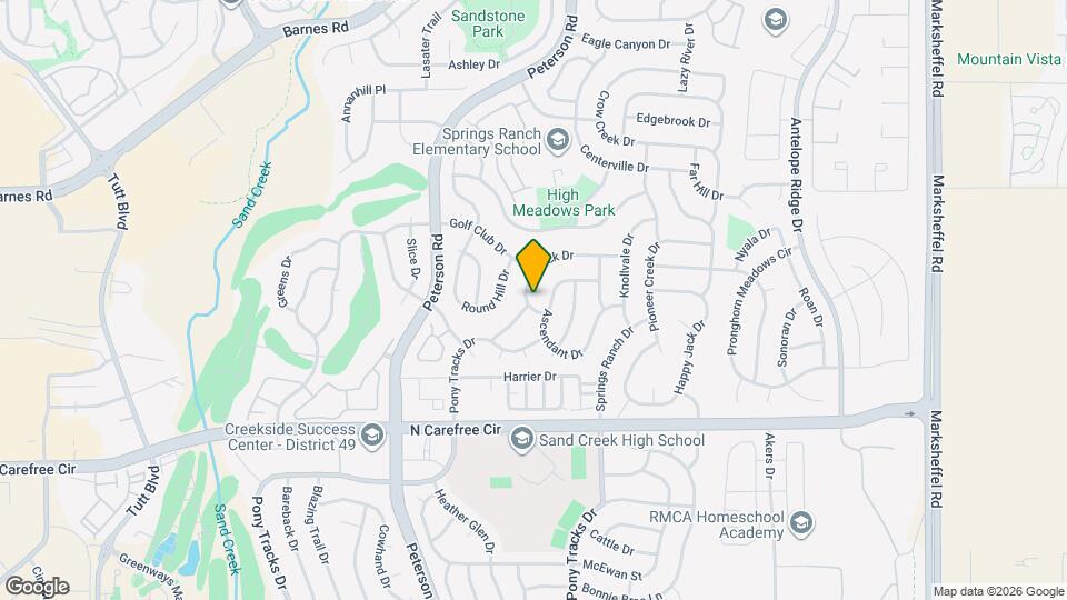6931 Hillock Dr Map and Location Details