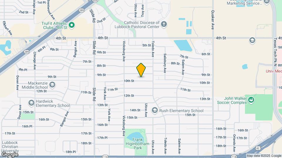 4814 10th St Map and Location Details