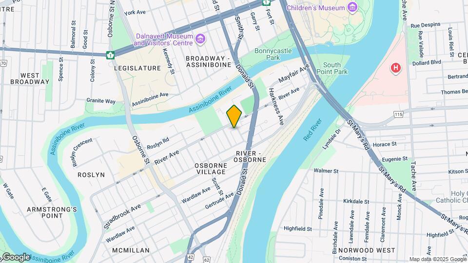 105 Clarke Apartment Map and Location Details