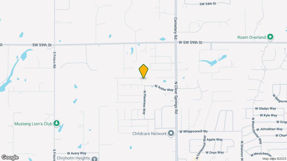 1112 N Pheasant Way Map and Location Details