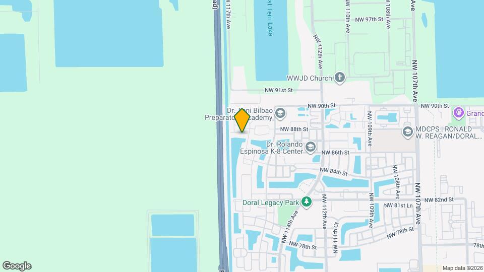 11628 NW 87th Ln Mapa y Detalles de la Ubicación