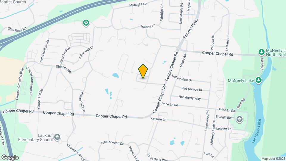 6621 Timberbend Dr Map and Location Details