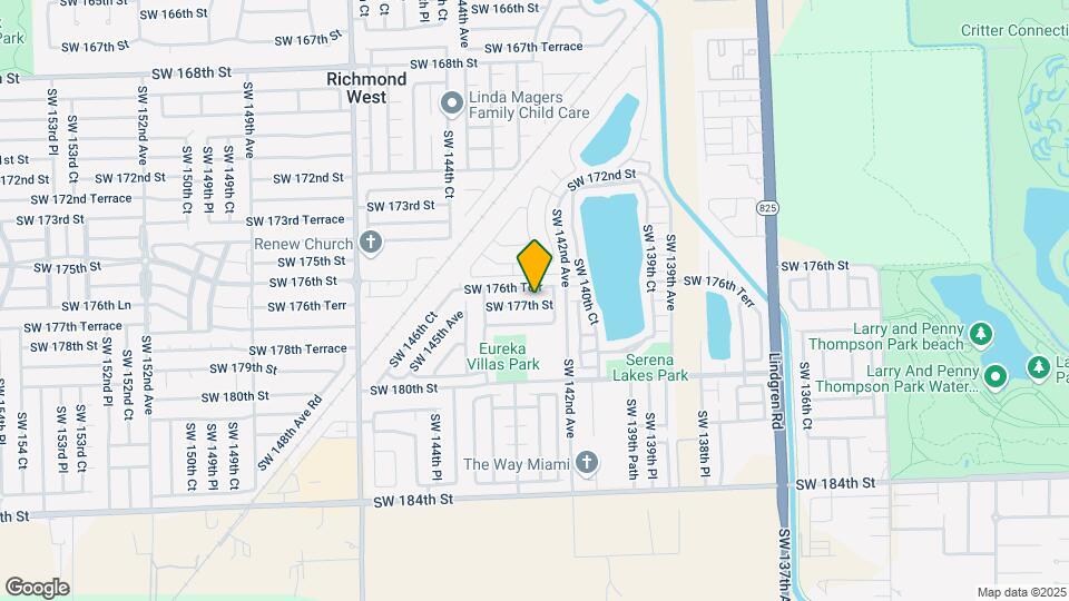 14247 SW 177th St Map and Location Details