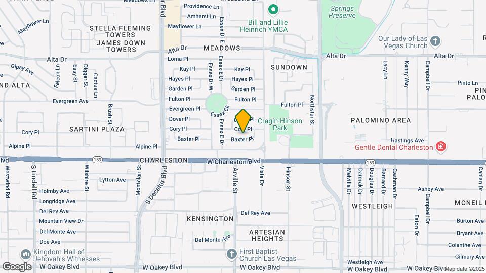 4306 Baxter Pl Map and Location Details
