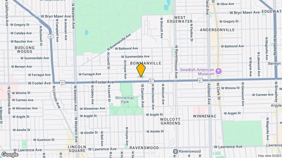 5200 N Damen Ave, Unit 3 Map and Location Details