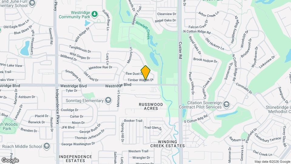 9417 Timber Wagon Dr Map and Location Details