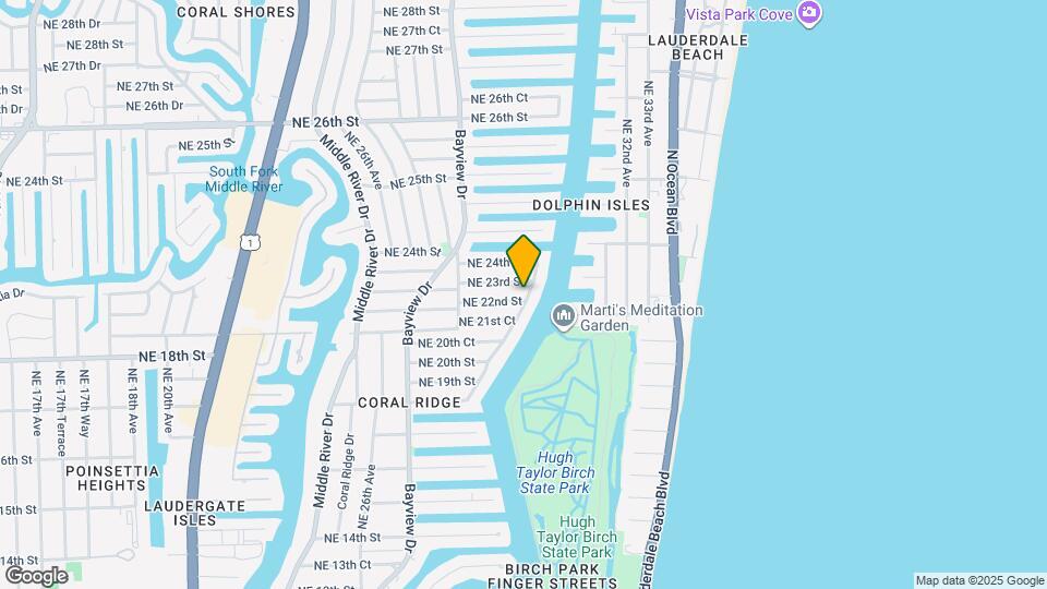 2201 Intracoastal Dr Mapa y Detalles de la Ubicación