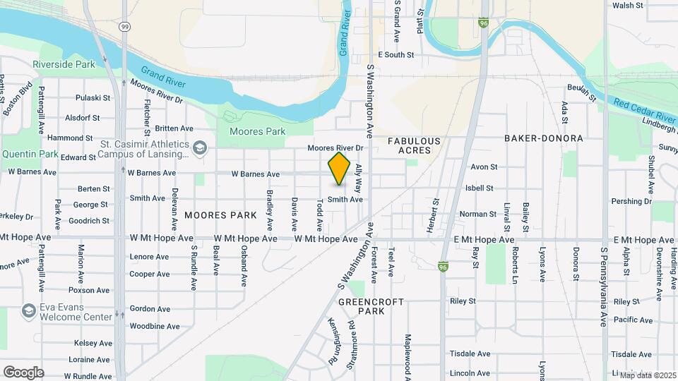 1720 Coleman Ave, Unit 1722 Map and Location Details