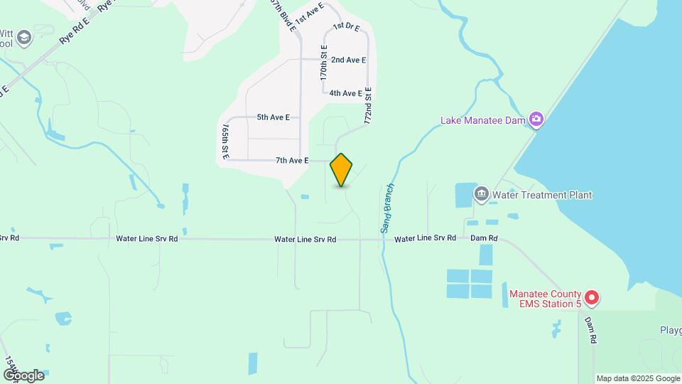 814 172nd Ct E Map and Location Details