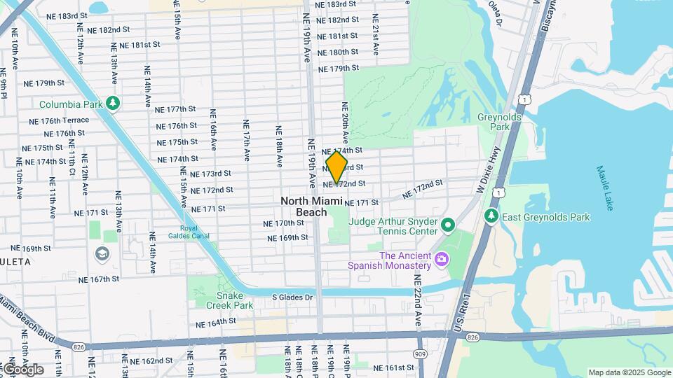 1964 NE 172nd St Map and Location Details