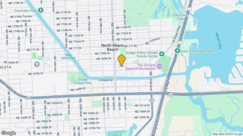 1951 NE 167th St Map and Location Details