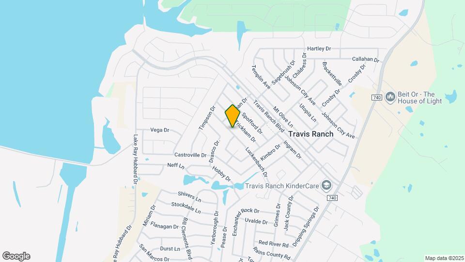 1638 Luckenbach Dr Map and Location Details