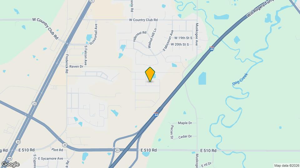 1010 W Lawton Rd Map and Location Details