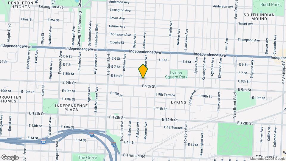 810 Monroe Ave Map and Location Details