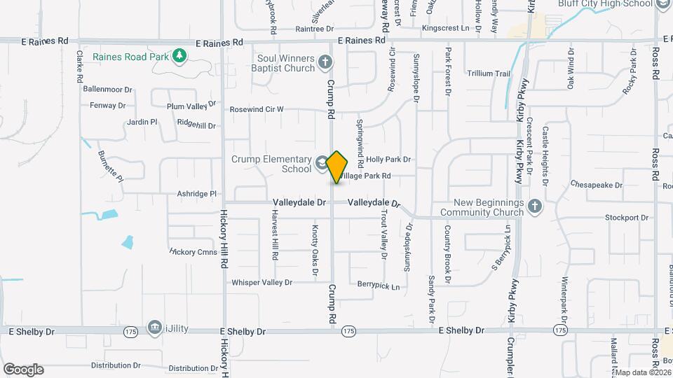 4434 Crump Rd Map and Location Details