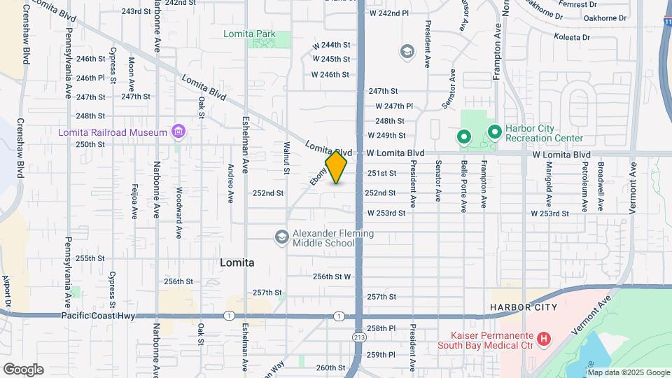 1739 252nd St Map and Location Details