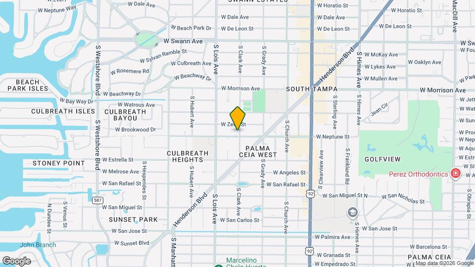 4101 W Neptune St Map and Location Details
