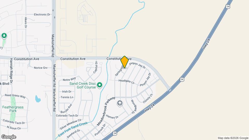 2244 Pinyon Jay Dr Map and Location Details