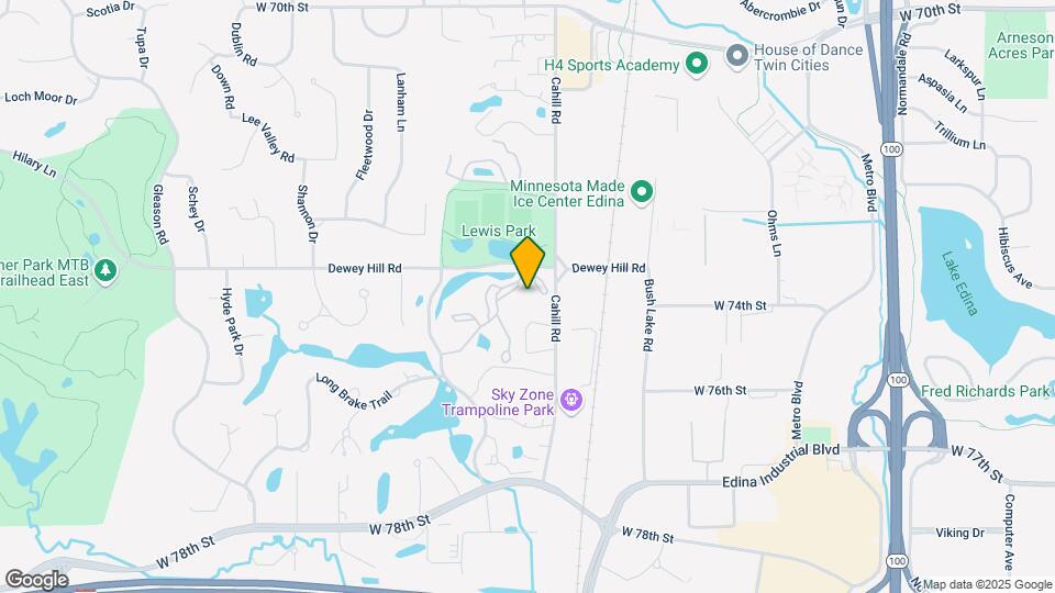 5501 Dewey Hill Rd Map and Location Details