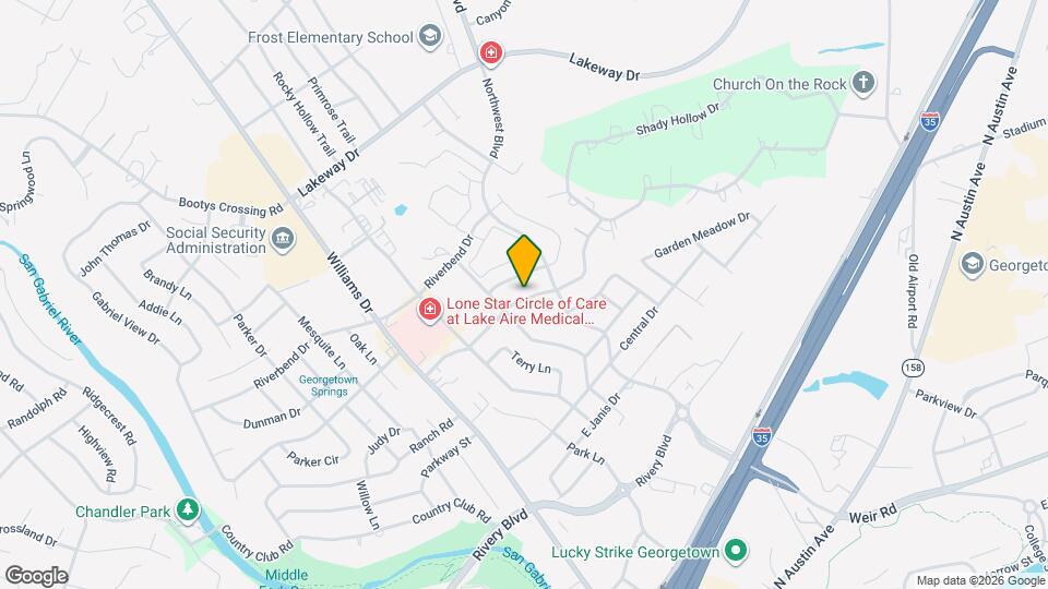 307 Golden Oaks Dr Map and Location Details