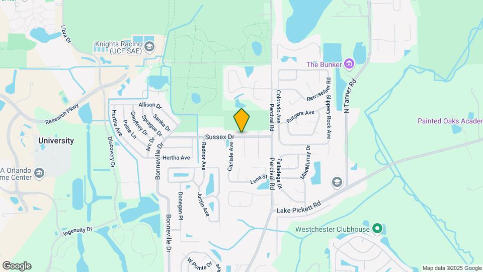 14827 Sussex Dr Map and Location Details