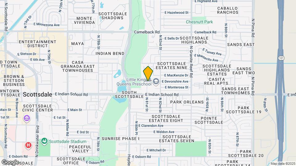 4169 N 81st St Map and Location Details