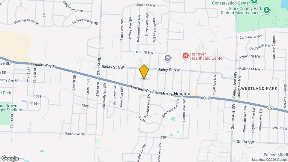 3035 Bayer Cir NW Map and Location Details