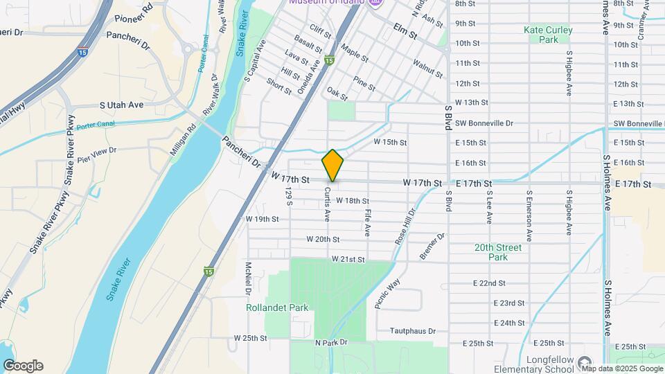 399 W 17th St Map and Location Details